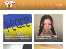 'popitop.com' screenshot