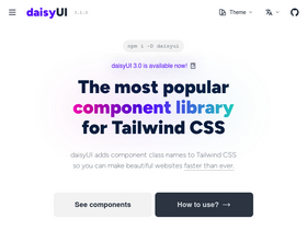 'daisyui.com' screenshot