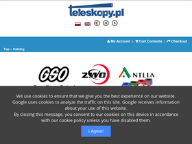 'teleskopy.pl' screenshot