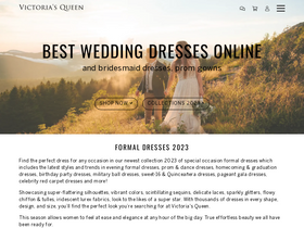 'victoriasqueen.com' screenshot