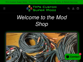 tkscustomsupermodz.com homepage screenshot