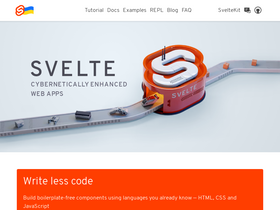 'svelte.dev' screenshot
