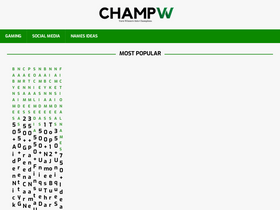 'champw.com' screenshot