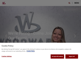 'woodward.com' screenshot