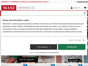 'maxisport.com' screenshot