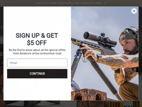 bonefrogammunition.com homepage screenshot