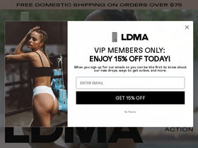 ldmabrand.com homepage screenshot