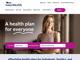 'amerihealth.com' screenshot