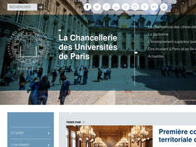'sorbonne.fr' screenshot