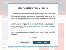 'lecho.be' screenshot