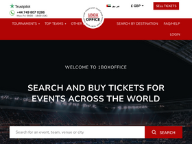 '1boxoffice.com' screenshot