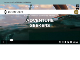 'gravityhaus.com' screenshot