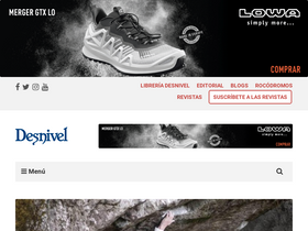 'desnivel.com' screenshot