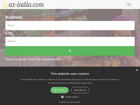 'az-india.com' screenshot