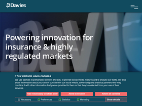 'davies-group.com' screenshot