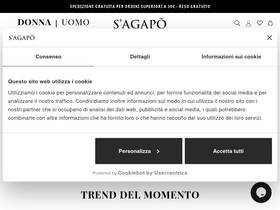 'sagapo.it' screenshot