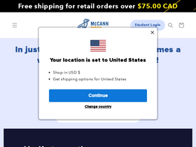 'mccanndogs.com' screenshot