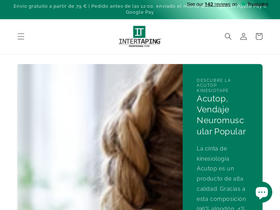 intertaping.es homepage screenshot