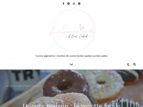 'lesucresale-doumsouhaib.com' screenshot