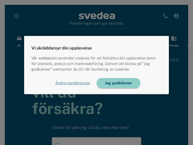 'svedea.se' screenshot