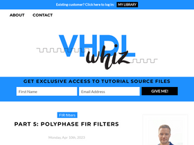 'vhdlwhiz.com' screenshot