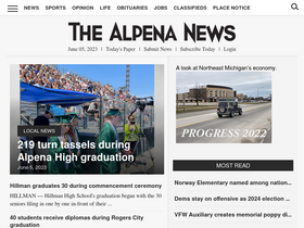 'thealpenanews.com' screenshot