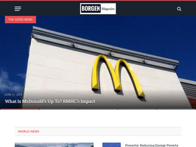 'borgenmagazine.com' screenshot