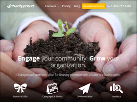 'charityproud.org' screenshot