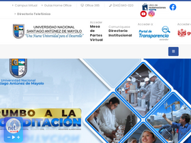 'unasam.edu.pe' screenshot