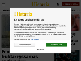'varldenshistoria.se' screenshot