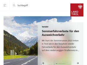 'tirol.gv.at' screenshot