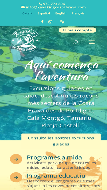 kayakingcostabrava.com