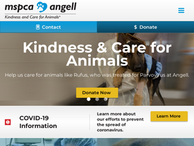 'mspca.org' screenshot