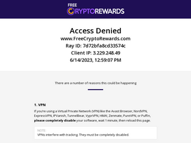 'freecryptorewards.com' screenshot