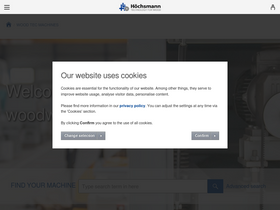 'hoechsmann.com' screenshot