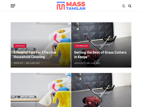 'masstamilan.cc' screenshot