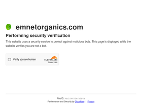 emnetorganics.com homepage screenshot