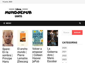 'mundoepubgratis2.com' screenshot