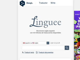 'linguee.pe' screenshot