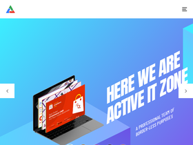 'activeitzone.com' screenshot