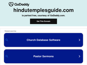 'hindutemplesguide.com' screenshot