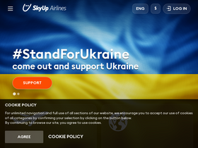 'skyup.aero' screenshot