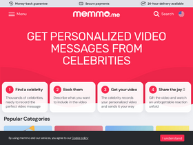 'memmo.me' screenshot