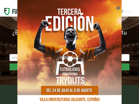 'futboljobs.com' screenshot