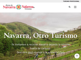 'visitnavarra.es' screenshot