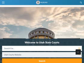 'utcourts.gov' screenshot