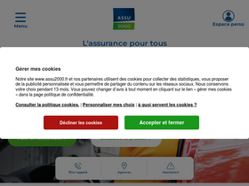 'assu2000.fr' screenshot