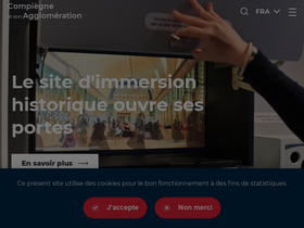 'agglo-compiegne.fr' screenshot
