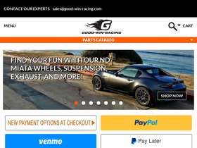 'good-win-racing.com' screenshot