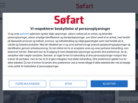 'soefart.dk' screenshot